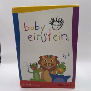 Baby Einstein DVD Lot Volume 3 (4-Disc Set, Disney) As Is Galileo Neptune